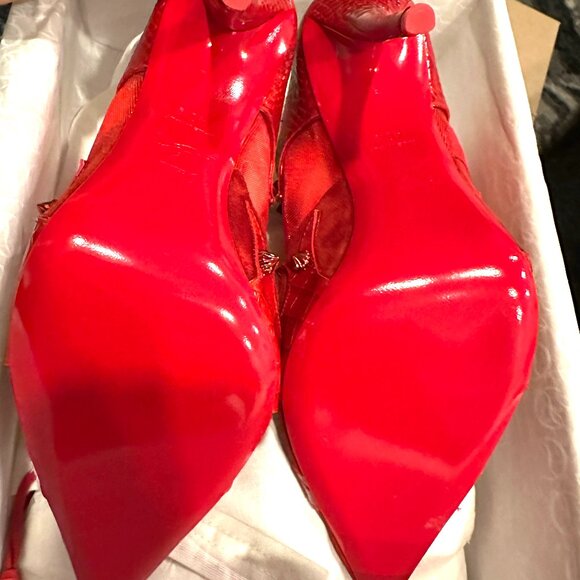 Christian Louboutin MULATIAG 100 Spiked Stud Mule Slide Heels Sandals Shoe